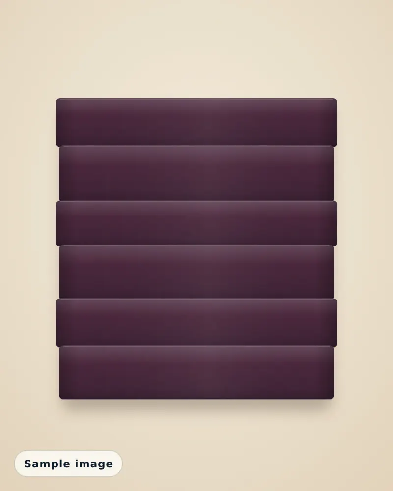 Plum wash & wear unstitched suit fabric, folded (sample image)
